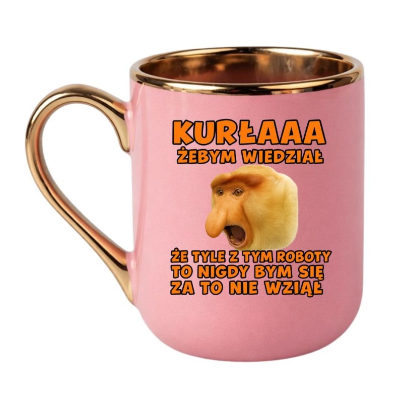 KUBEK "KURŁAAA! GDYBYM WIEDZIAŁ, ŻE TYLE Z TYM ROBOTY, TO BYM SIĘ ZA TO NIE BRAŁ!"