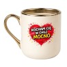 KUBEK „KOCHAM CIĘ W CHUJ MOCNO”