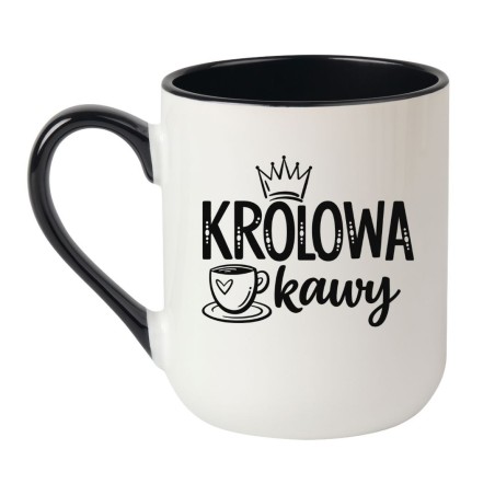 Kubek z napisem KRÓLOWA KAWY