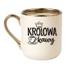 Kubek z napisem KRÓLOWA KAWY