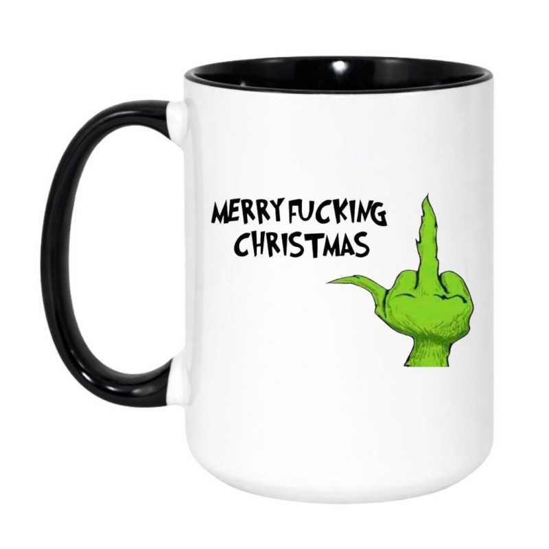 Kubek Merry Fucking Christmas świąteczny gadżet z humorem