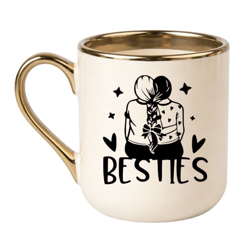 Kubek dla przyjaciółki na urodziny z napisem BESTIES