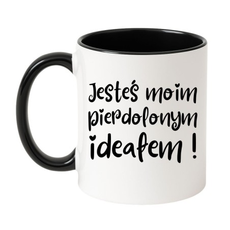 Miłosny kubek bez cenzury „Jesteś moim pierdolonym ideałem”
