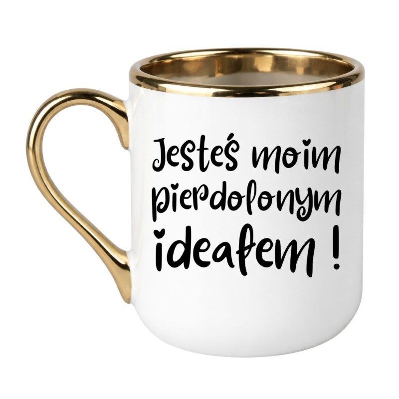 Kubek dla chłopaka lub dziewczyny z zabawnym napisem relacyjnym