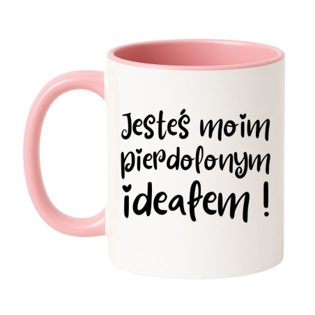 Miłosny kubek bez cenzury „Jesteś moim pierdolonym ideałem”