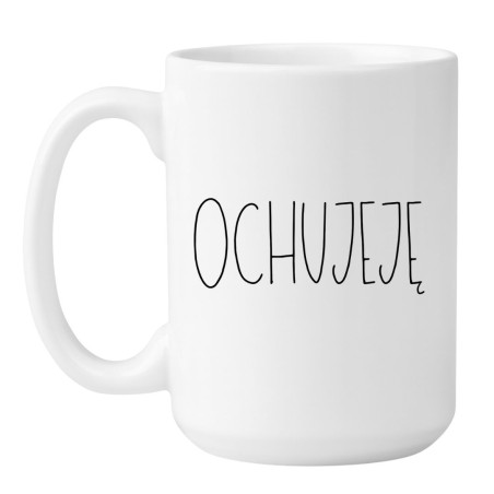 Chamski kubek bez cenzury „Ochujeję”