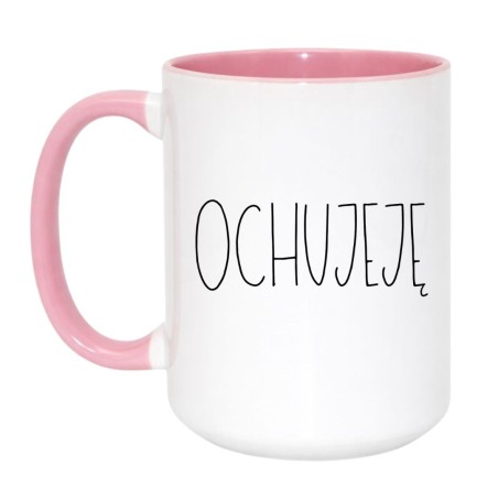 Chamski kubek bez cenzury „Ochujeję”