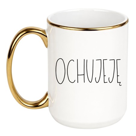 Chamski kubek bez cenzury „Ochujeję”