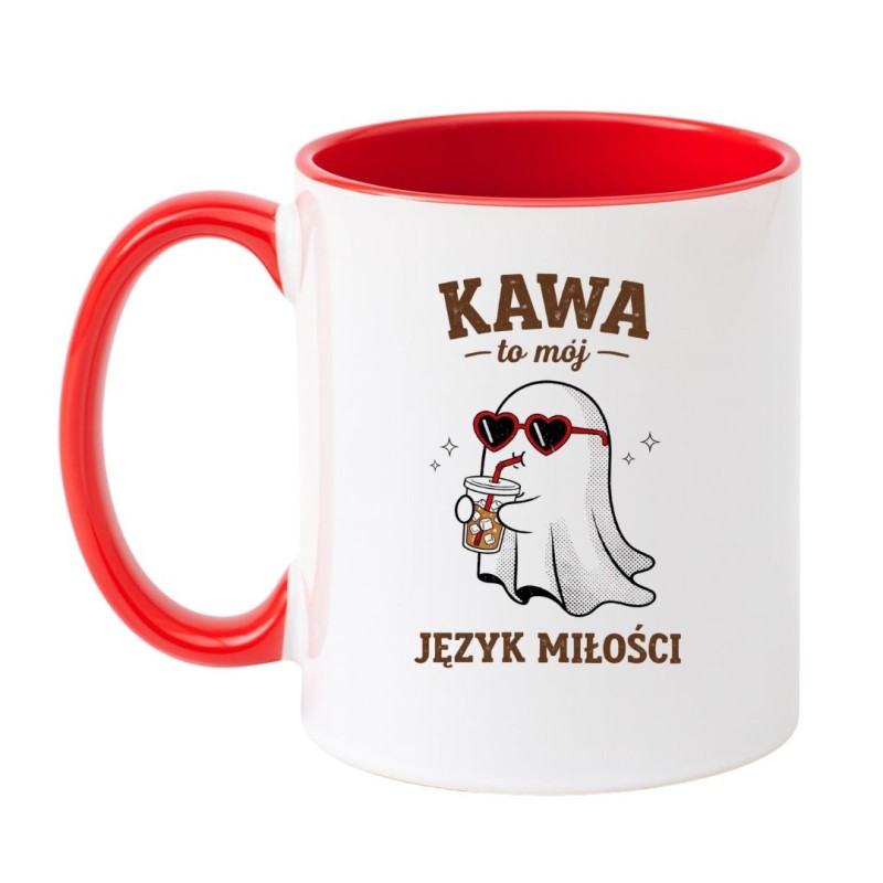 Kubek Kawa to mój język miłości