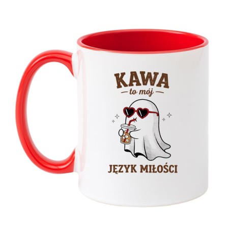 Kubek Kawa to mój język miłości