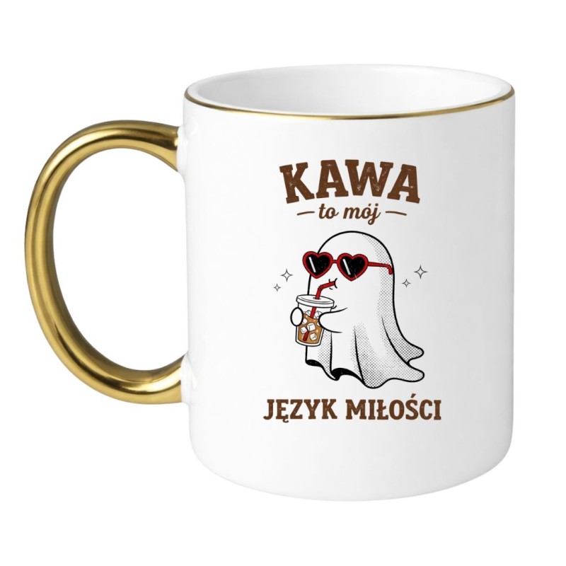 Kubek Kawa to mój język miłości