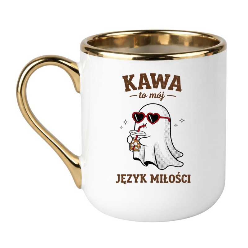 Kubek Kawa to mój język miłości
