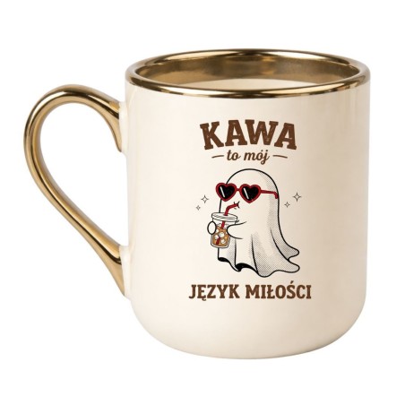 Kubek Kawa to mój język miłości