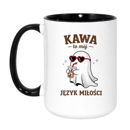 Kubek Kawa to mój język miłości