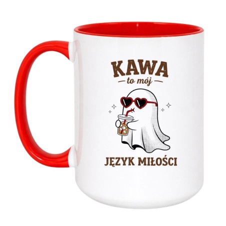 Kubek Kawa to mój język miłości