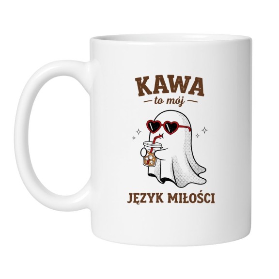 Kubek Kawa to mój język miłości