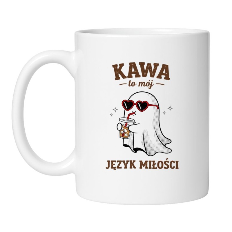 Kubek Kawa to mój język miłości