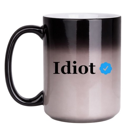 KUBEK "IDIOT" DUŻY MAGICZNY