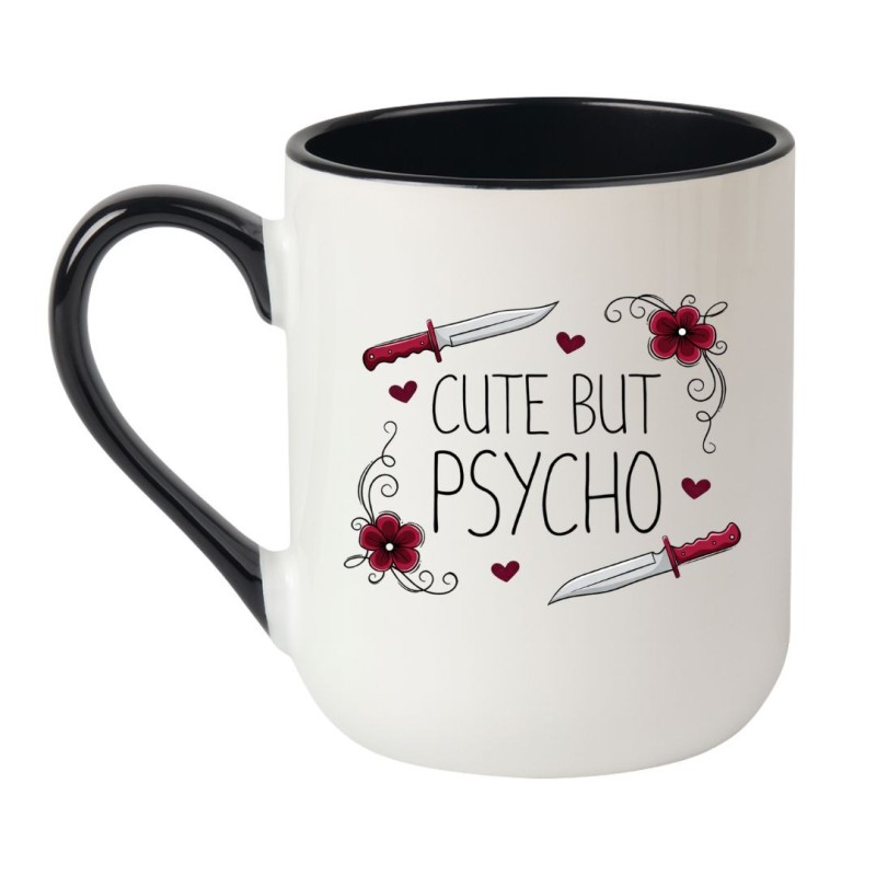 Kubek Cute but psycho