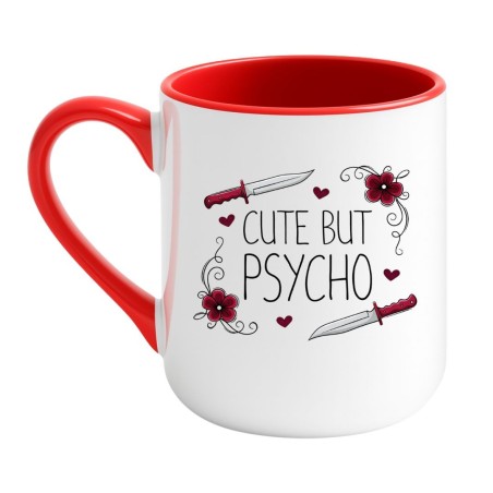 Kubek Cute but psycho