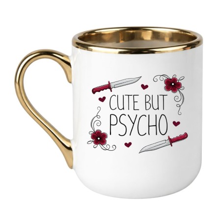 Kubek Cute but psycho