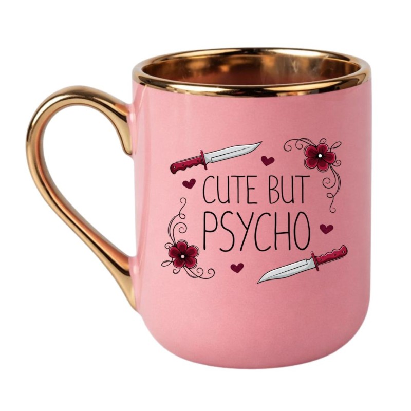 Kubek Cute but psycho