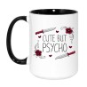 Kubek Duży 450 ml Cute but psycho
