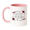 Kubek Duży 330 ml Cute but psycho