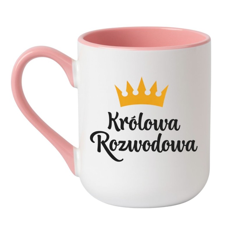 Kubek 'Królowa Rozwodowa' - prezent dla kobiety po rozwodzie