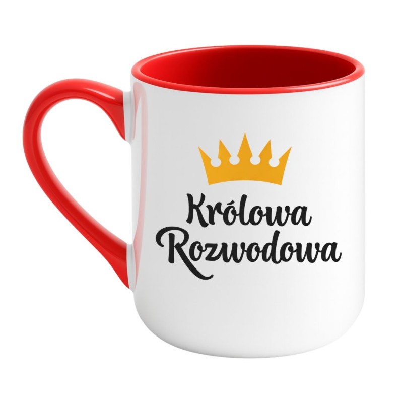 Kubek 'Królowa Rozwodowa' - prezent dla kobiety po rozwodzie