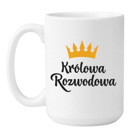 Kubek 'Królowa Rozwodowa' - prezent dla kobiety po rozwodzie