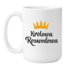 Kubek 'Królowa Rozwodowa' - prezent dla kobiety po rozwodzie