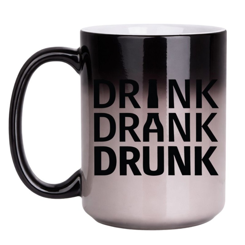 Termoaktywny kubek DRINK DRANK DRUNK