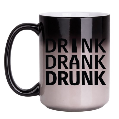 Termoaktywny kubek DRINK DRANK DRUNK