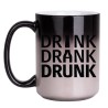 Termoaktywny kubek DRINK DRANK DRUNK