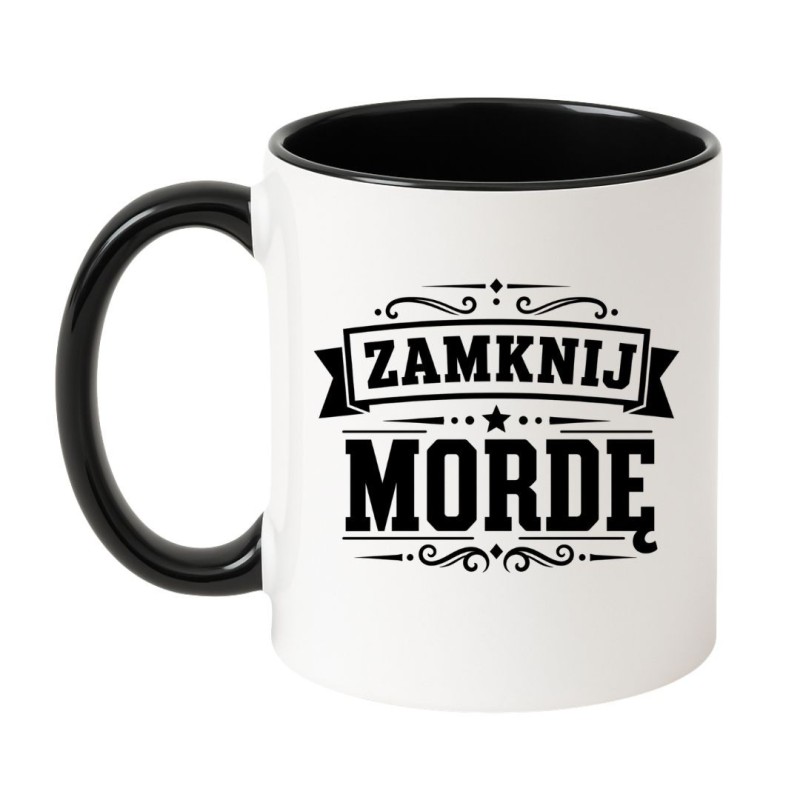kubek z wyrazistym tekstem dla znajomego