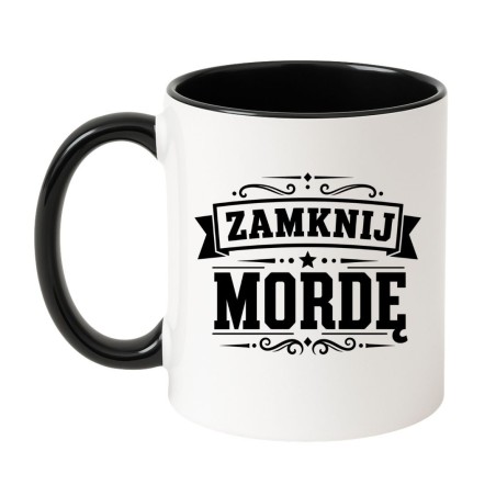 kubek z wyrazistym tekstem dla znajomego