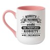 Śmieszny kubek 'Roboty nie przerobisz wódki nie przepijesz' prezent