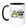 Śmieszny kubek z żabą "Nie kumam o co chodzi"