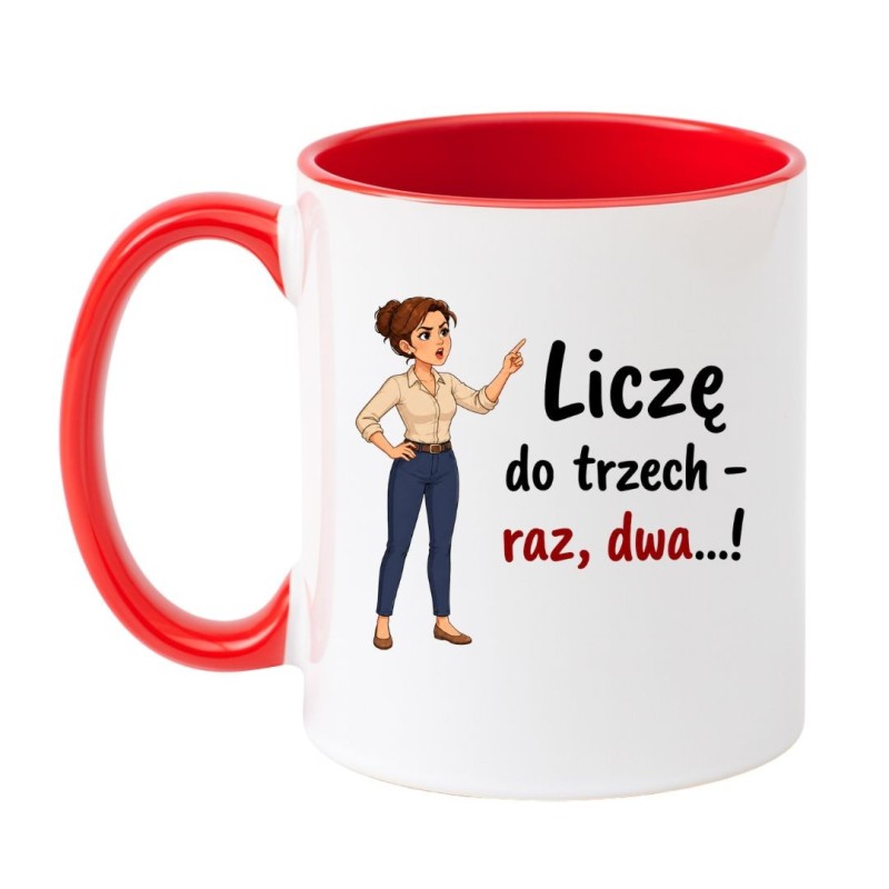 kubek dla mamy prezent na Dzień Matki humorystyczny
