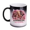 magiczny kubek zmieniający dla kierowniczki prezent humorystyczny