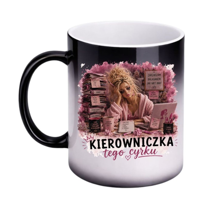 Magiczny kubek Kierowniczka tego cyrku