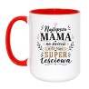 Kubek 450 ml „Najlepsza mama na świecie a do tego super teściowa”