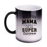 Magiczny kubek zmieniający kolor „Najlepsza mama na świecie a do tego super teściowa