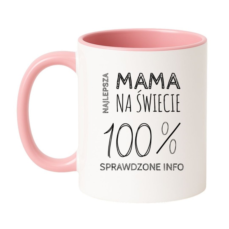 Ceramiczny kubek prezentowy dla mamy od dziecka