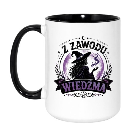 Humorystyczny kubek dla kobiet lubiących magię