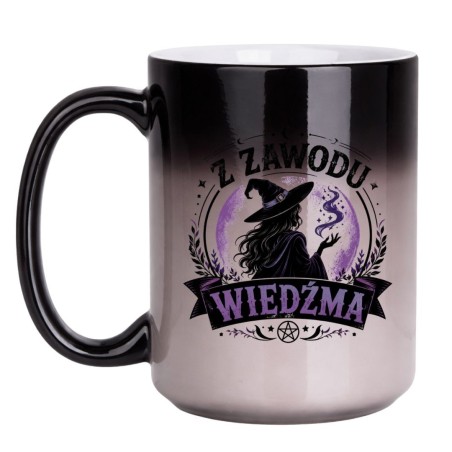 Kubek „Z Zawodu Wiedźma” – śmieszny kubek dla kobiet