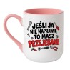 Kubek ceramiczny dla kobiety mechanik