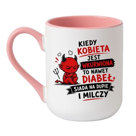 Kubek dla przyjaciółki lubiącej mocny humor
