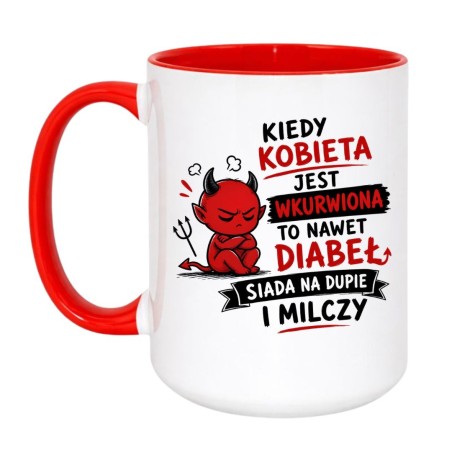 Humorystyczny prezent dla żony z temperamentem
